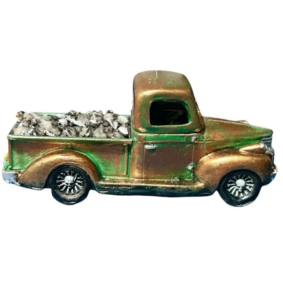 Lemax 2024 Spooky Town Village Accessory Garbage Pick-Up Truck #43705 EUC - Picture 6 of 9